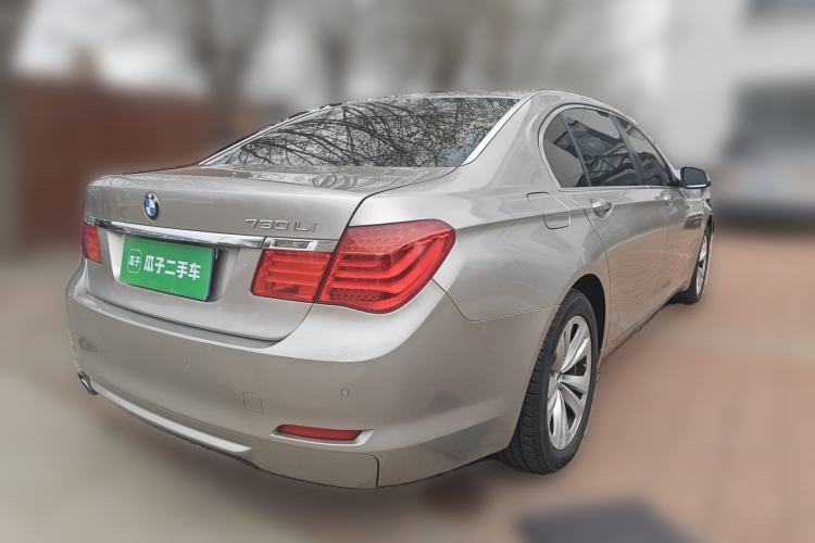 Used BMW 7 Series 2011 730Li Elegant Model Rear Right 45 Deg