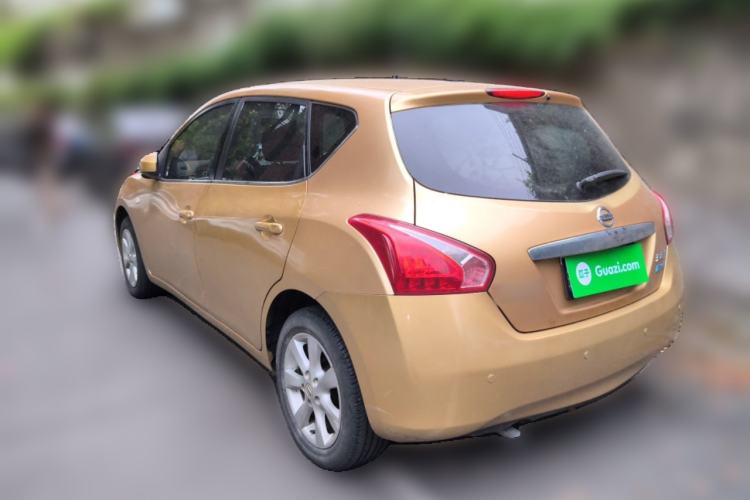 Used Nissan Tiida 2011 1.6L CVT Comfort Model Rear Left 45 Deg