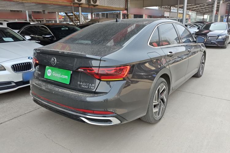 Used Volkswagen Sagitar 2023 300TSI DSG Excellence Edition Rear Right 45 Deg