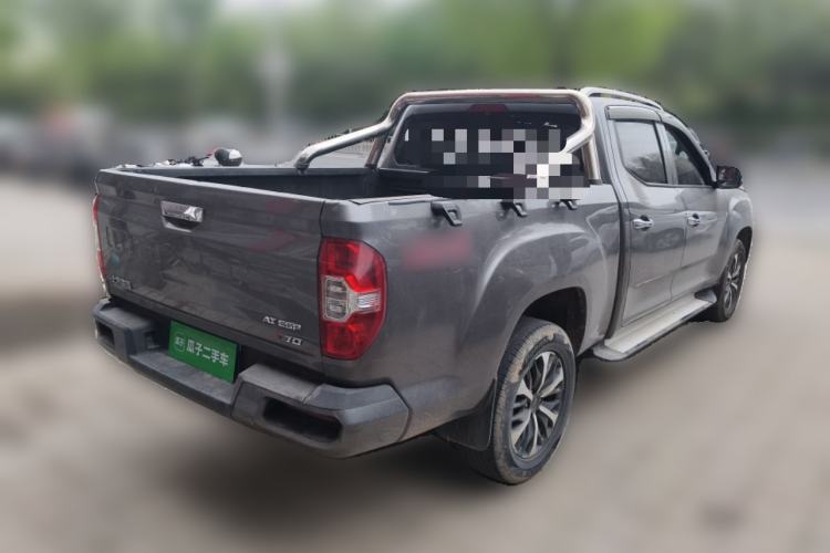 Used SAIC MAXUS T70 2021 2.0T Diesel Automatic 4x4 Elite Version with Long Bed and High Ground Clearance Rear Right 45 Deg