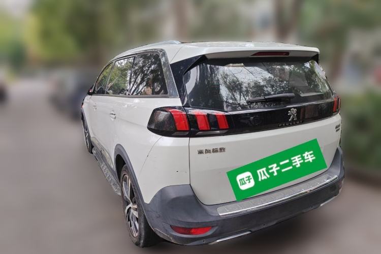 Used Peugeot 5008 2017 380THP 7-Seater Elite Edition Rear Left 45 Deg