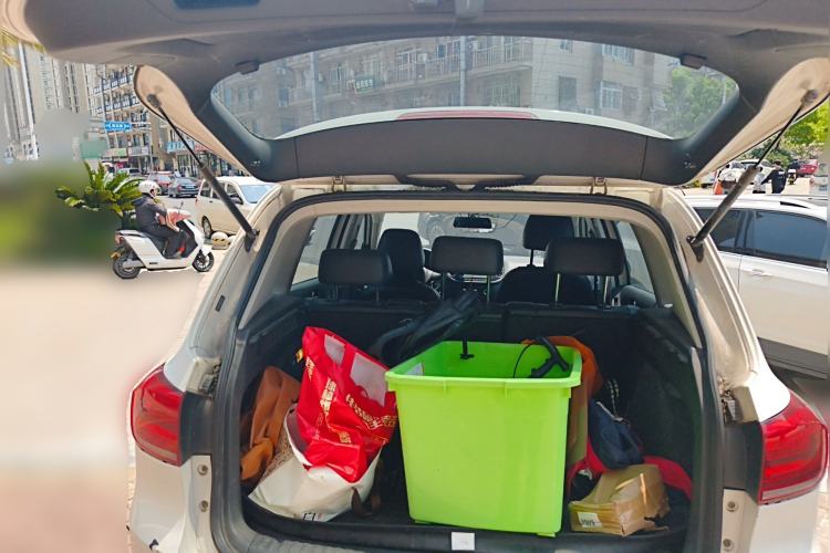 Used Volkswagen Tiguan 2015 1.8TSI Automatic Two-Wheel Drive Trend Edition Trunk