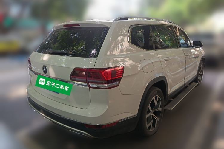 Used Volkswagen Teramont 2017 380TSI Four-Wheel Drive Luxury Edition Rear Right 45 Deg