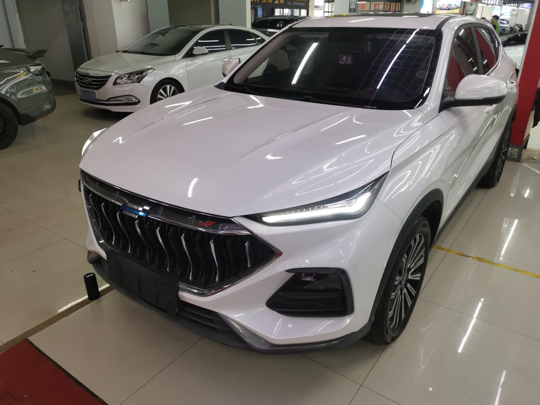 تحت مقدمة السيارة