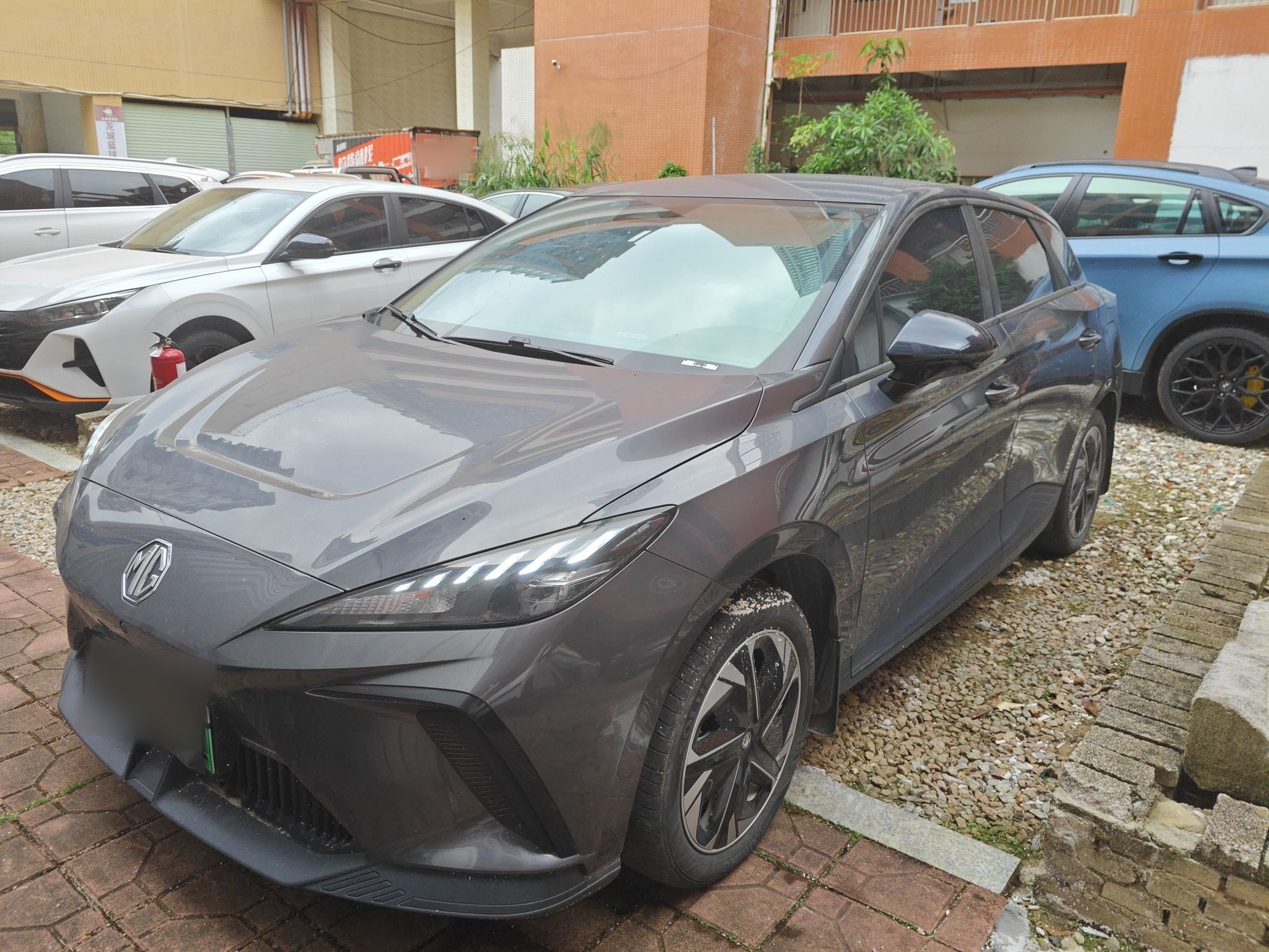 Parte inferior delantera