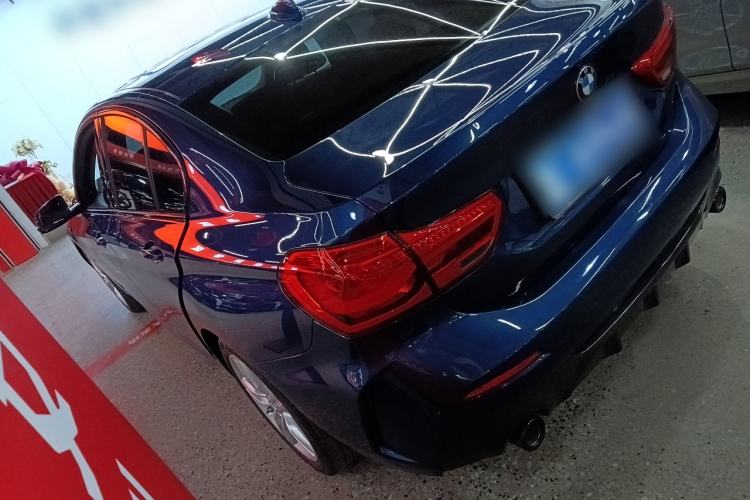 Used BMW 1 Series 2021 120i M Sport Night Edition Rear Left 45 Deg