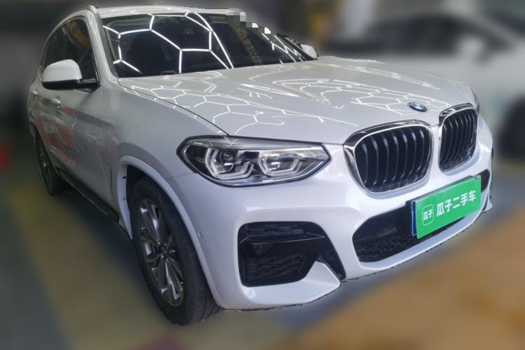 Used BMW X3 2021 xDrive25i Luxury Package Front Right 45 Deg