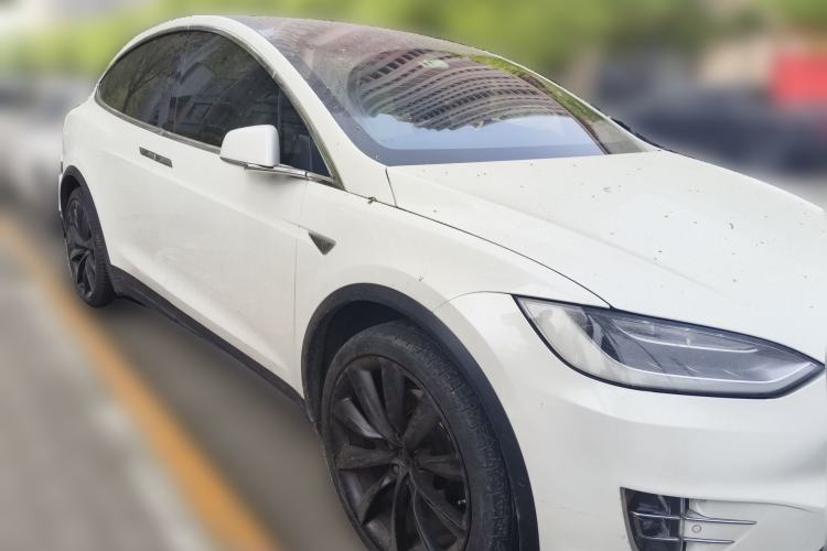 Used Tesla Model X 2016 X 90D Front Right 45 Deg