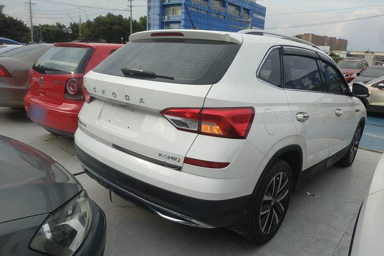 Used Skoda Kamiq 2020 1.5L Manual Comfort Edition Rear Right 45 Deg