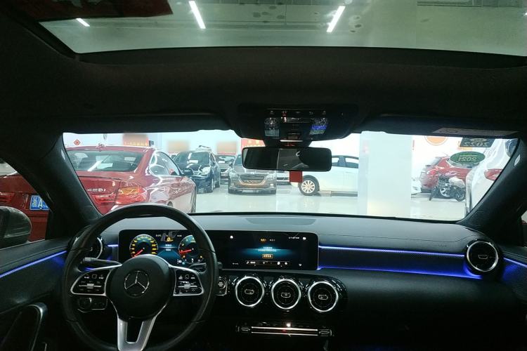 Used Mercedes-Benz A-Class 2020 Second Facelift A 180 L Sport Sedan Headliner