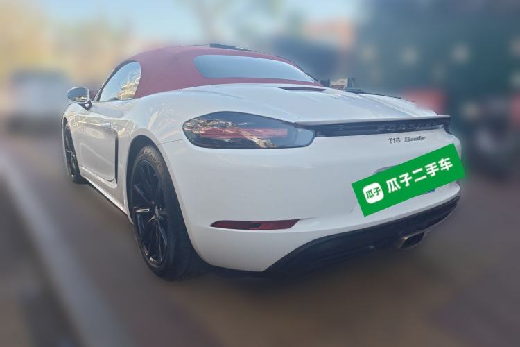 Used Porsche 718 2018 Boxster 2.0T Rear Left 45 Deg