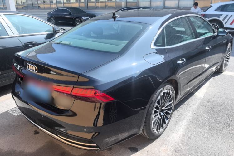 Used Audi A7L 2025 45 TFSI Luxury Edition Rear Right 45 Deg