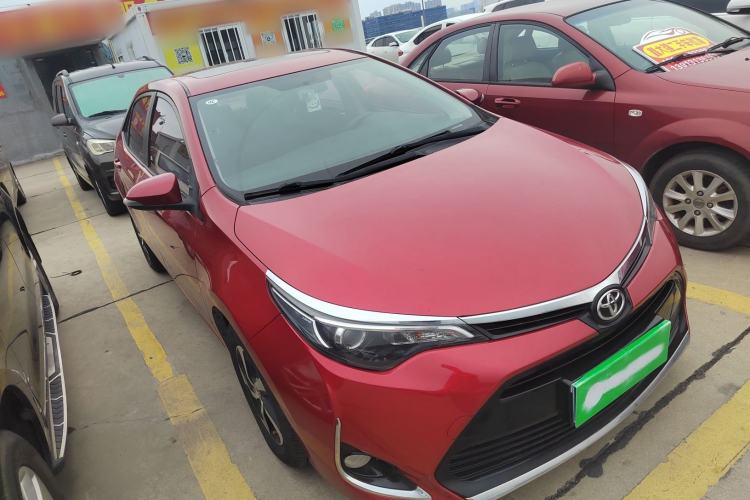 Used Toyota Levin 2017 Revised 185T CVT Elite Edition China V Standard Front Right 45 Deg