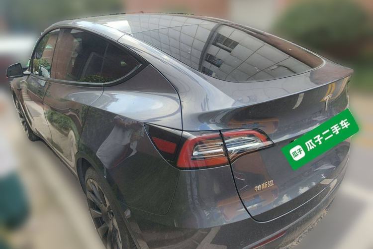 Used Tesla Model Y 2022 Revised Version Rear-Wheel Drive Rear Left 45 Deg