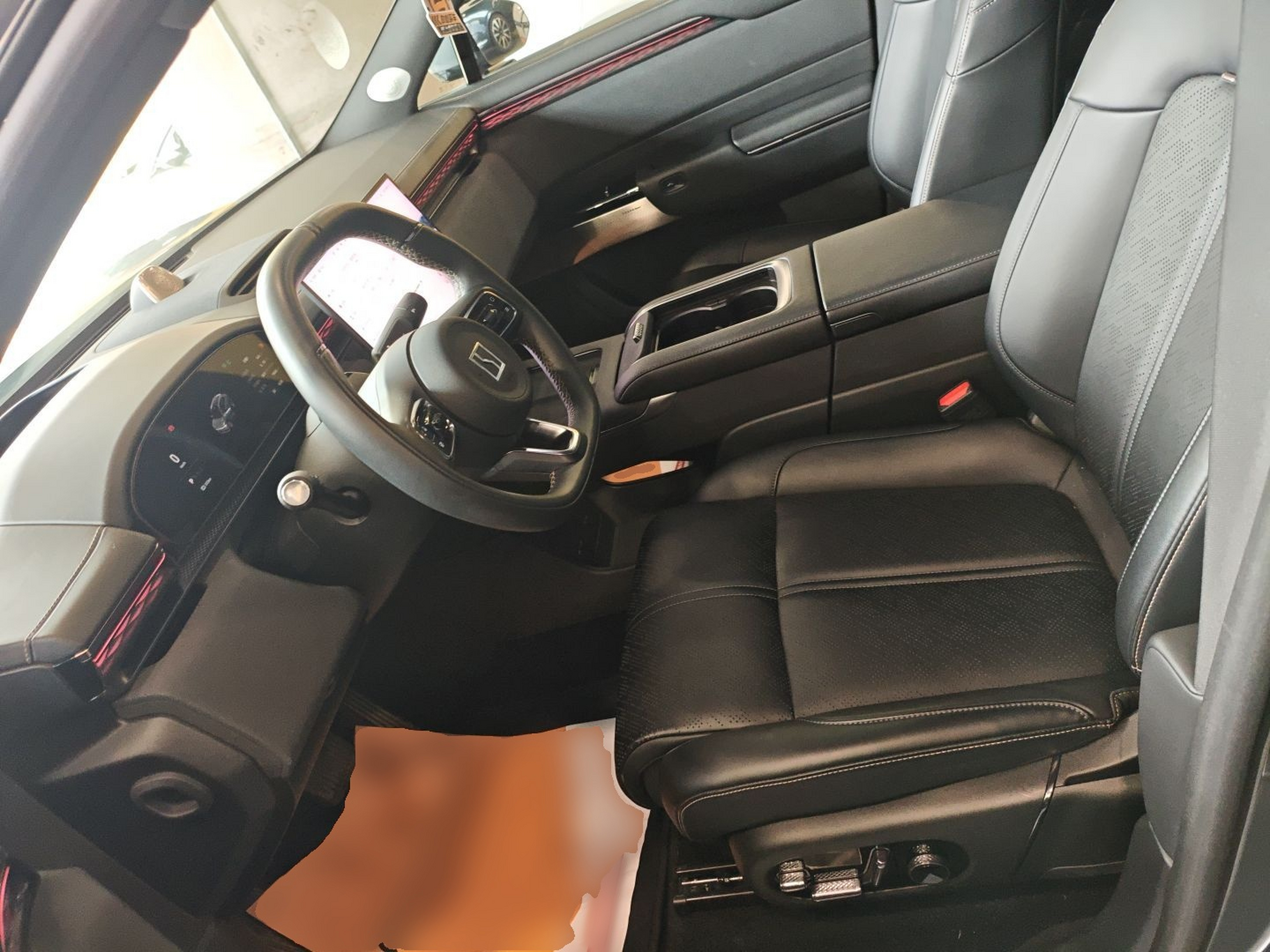 Avant de la voiture