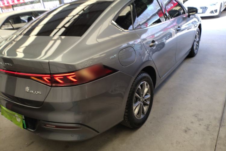 Used BYD Qin PLUS 2024 HONOR Edition DM-i 55KM Leading Model Rear Right 45 Deg