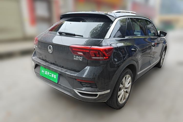 Used Volkswagen T-ROC 2018 280TSI DSG Two-Wheel Drive Advanced Version China V Emission Standard
