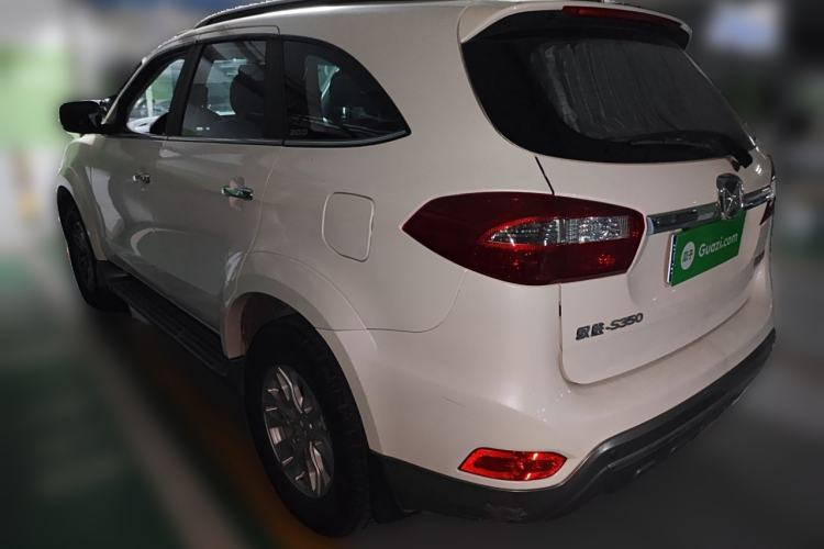 Used JMC Yusheng S350 2017 2.0T Automatic 2WD Diesel Luxury Version with Sunroof 5 Seats