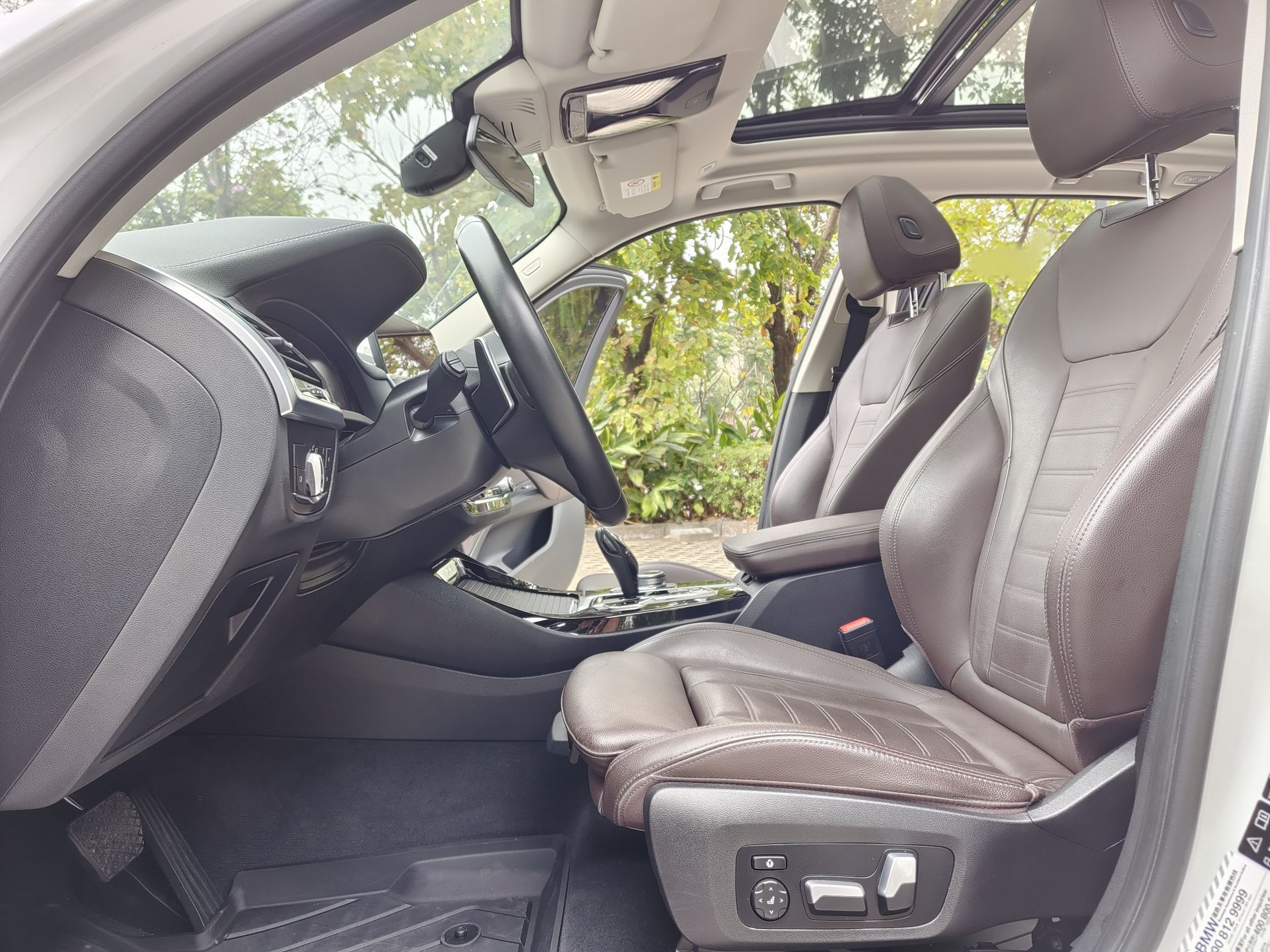 Avant de la voiture