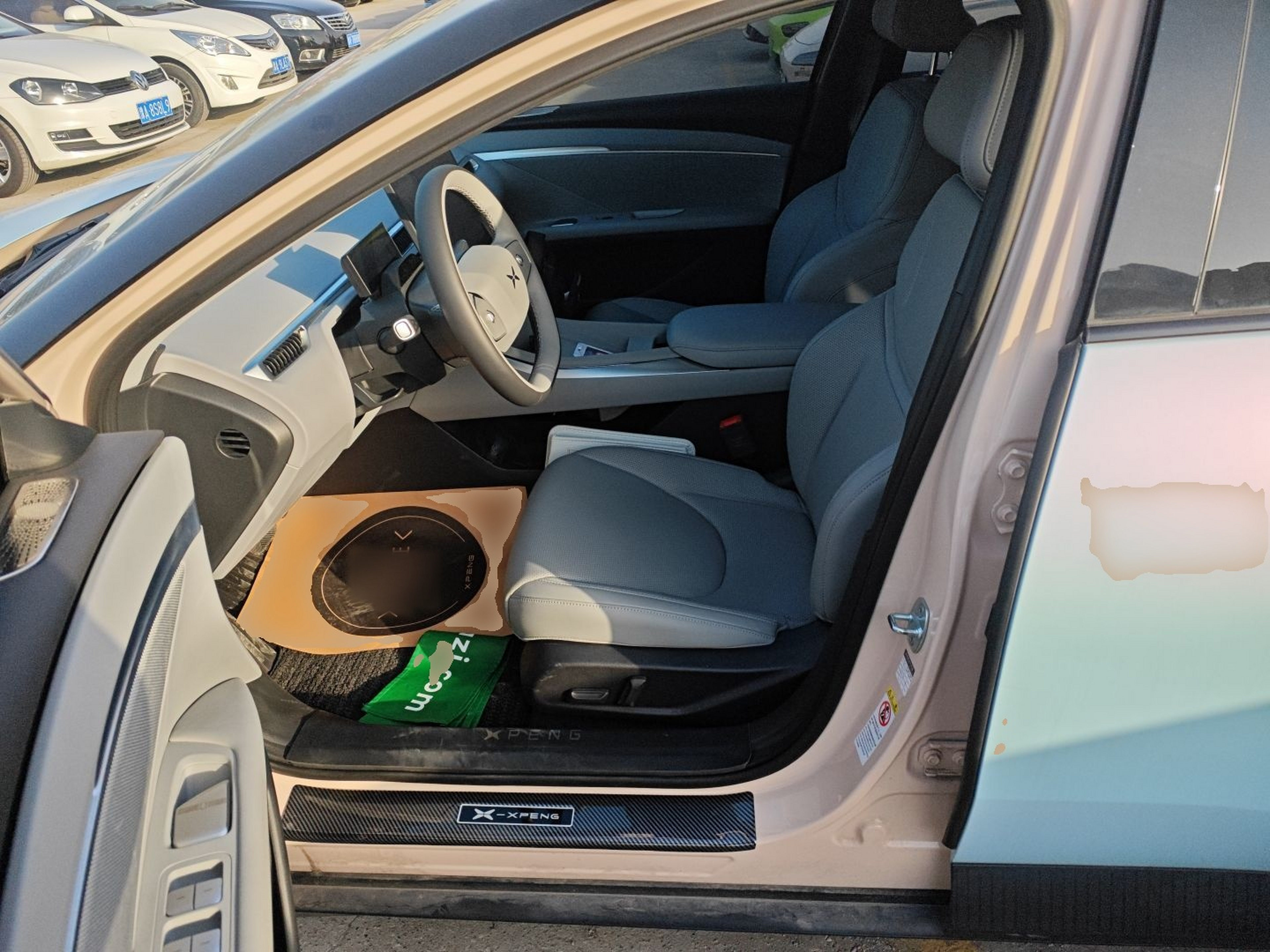 Avant de la voiture