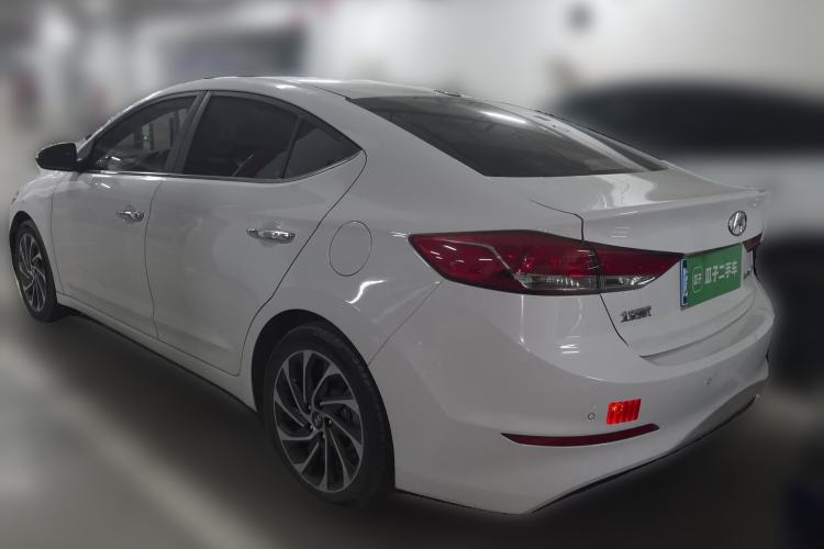 Used Hyundai Elantra (6th Generation / Lingdong) 2019 1.5L CVT ZhiXuan – Elite Version Rear Left 45 Deg