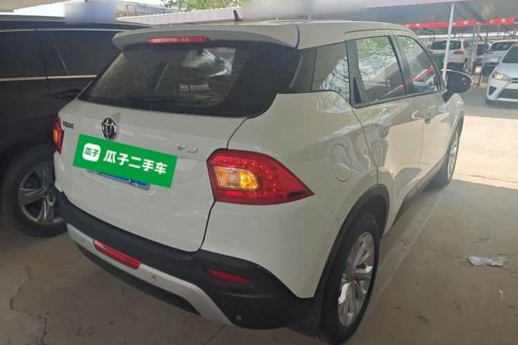 Used Brilliance V3 2015 1.5L Manual Elite Model Rear Right 45 Deg