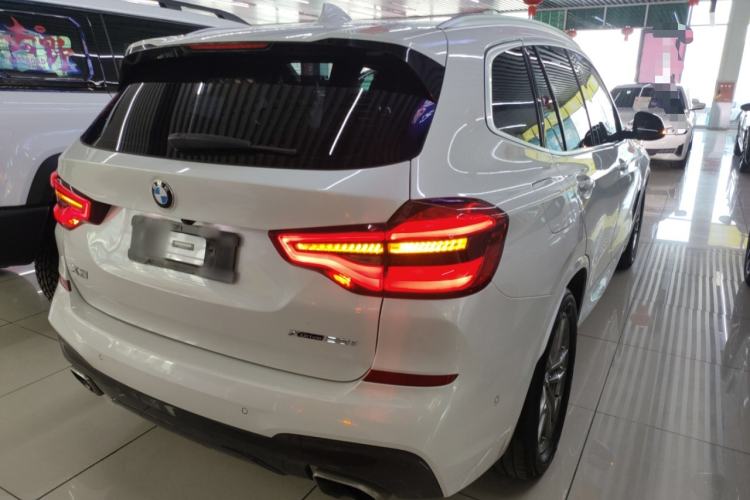 Used BMW X3 2021 xDrive28i M Sport Package Rear Right 45 Deg
