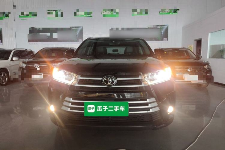 Used Toyota Highlander 2021 2.0T Four-Wheel Drive Luxury Edition 7 Seats Front