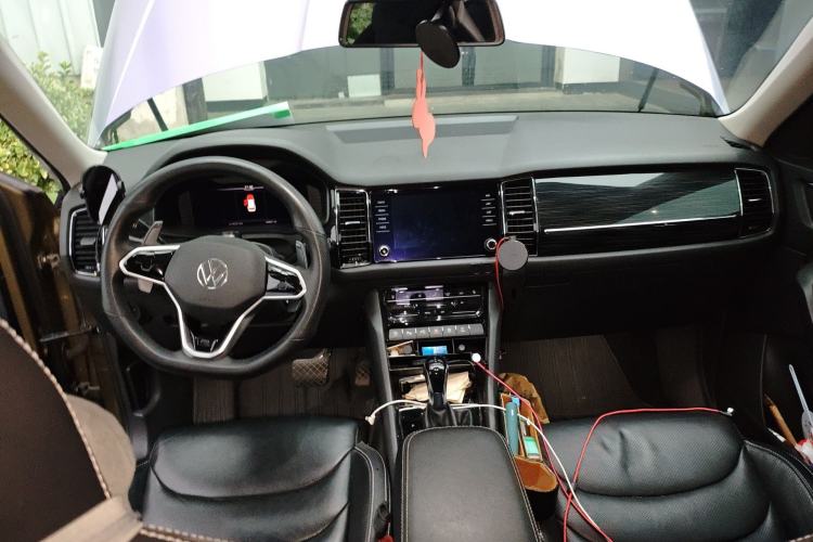 Used Skoda Kodiaq 2017 TSI380 7-Seater Four-Wheel-Drive Flagship Edition Center Console