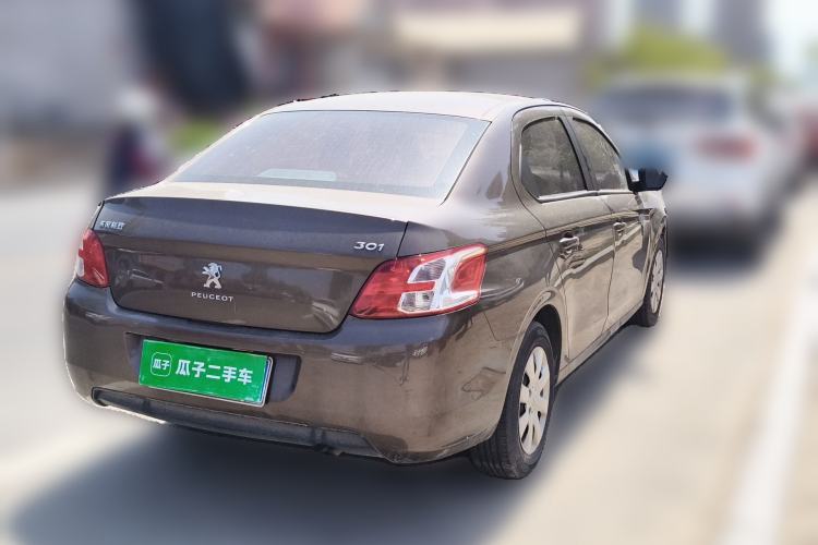 Used Peugeot 301 2014 1.6L Manual Comfort Edition Rear Right 45 Deg