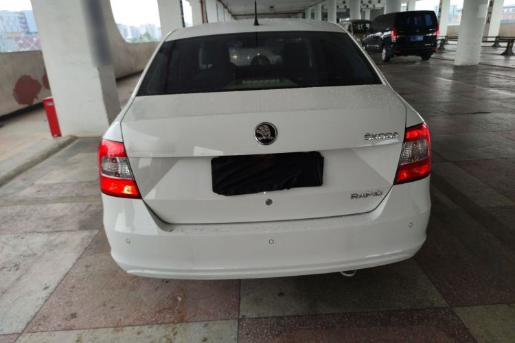 Used Skoda Rapid 2015 1.6L Manual Smart Selection Model Rear