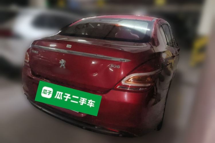 Used Peugeot 308 2012 1.6L Automatic YouShang Model Rear Right 45 Deg