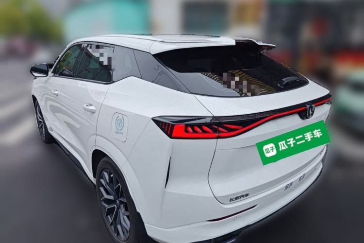 Used CHANGAN UNI-Z New Energy 2024 Blue Whale Smart Electric iDD 125km Beyond Edition Rear Left 45 Deg