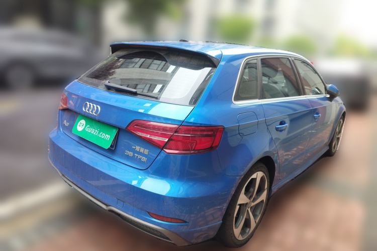 Used Audi A3 2020 Sportback 35 TFSI Fashion Edition China VI Emission Standard Rear Right 45 Deg