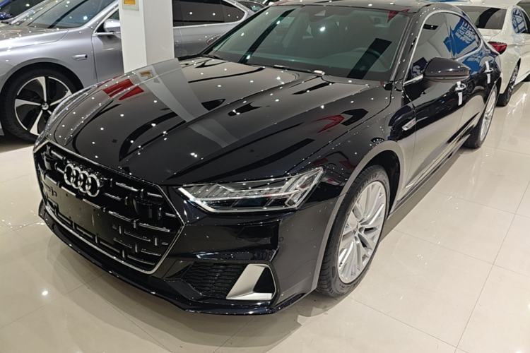 Used Audi A7L 2024 45TFSI S-line Dream-Building Edition Flow Crystal Package Guazi used car, China used car export, Used car for sale, Used cars, Cheapest cars for sale