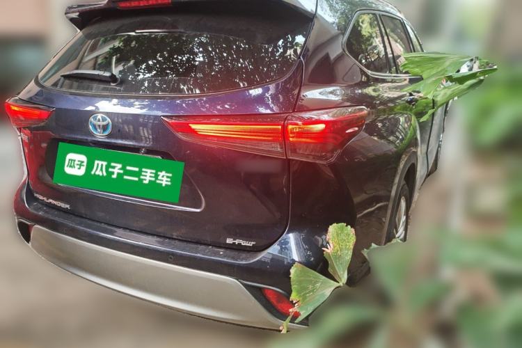 Used Toyota Highlander 2022 Dual-Engine 2.5L Four-Wheel Drive Prestige Version 7 Seats Rear Right 45 Deg