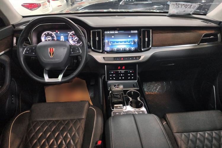 Used Hongqi HS7 2021 3.0T Automatic All-Wheel Drive Smart Connect Flagship Edition Center Console