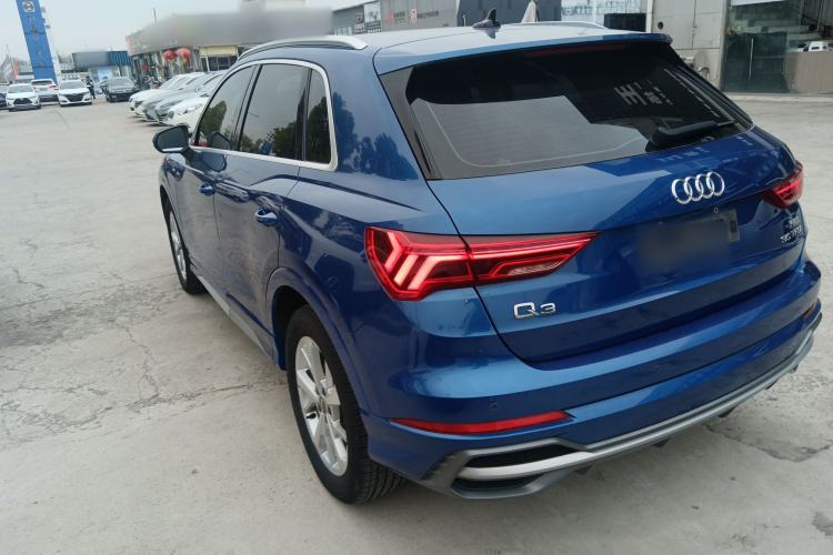 Used Audi Q3 2019 35 TFSI Advanced Dynamic Edition Rear Left 45 Deg