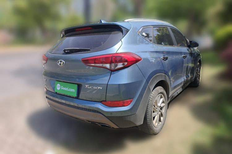 Used Hyundai Tucson 2015 1.6T Dual-Clutch Two-Wheel-Drive Smart Model Rear Right 45 Deg
