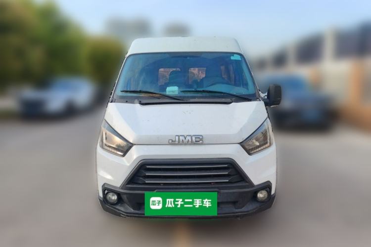 Used JMC Transit 2017 2.8T Commercial Version Short Wheelbase Mid-Roof 6/7/8-Seater JX493 Front