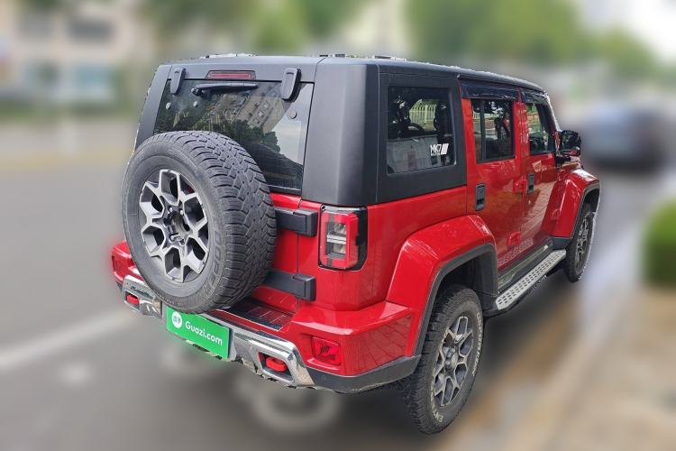Used BAIC Off-Road BJ40 2018 PLUS 2.3T Automatic Four-Wheel Drive Flagship Version China V Emission Standard Rear Right 45 Deg