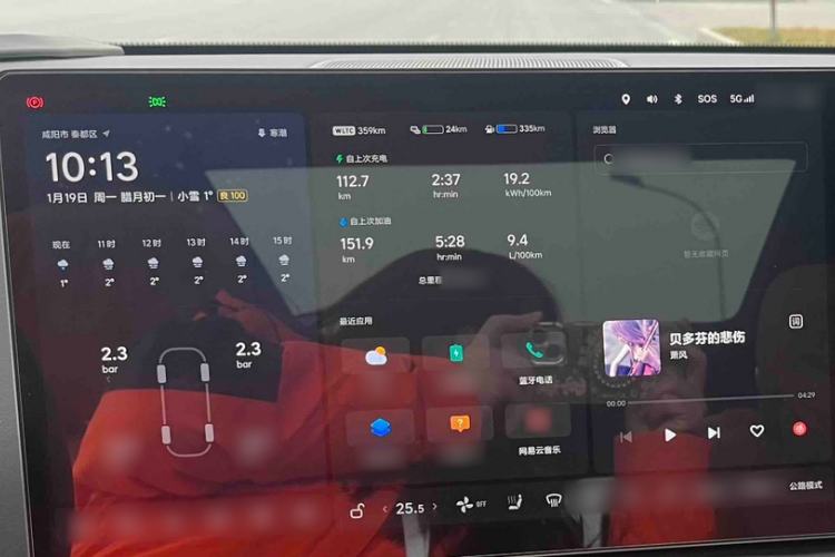 Used Li Auto L8 2023 Pro Model Interior 3