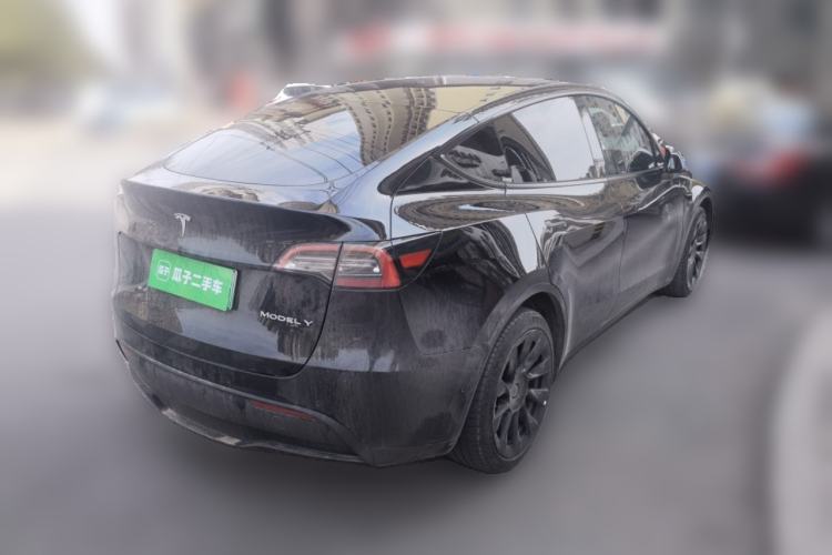 Used Tesla Model Y 2023 Long-Range All-Wheel-Drive Version Rear Right 45 Deg