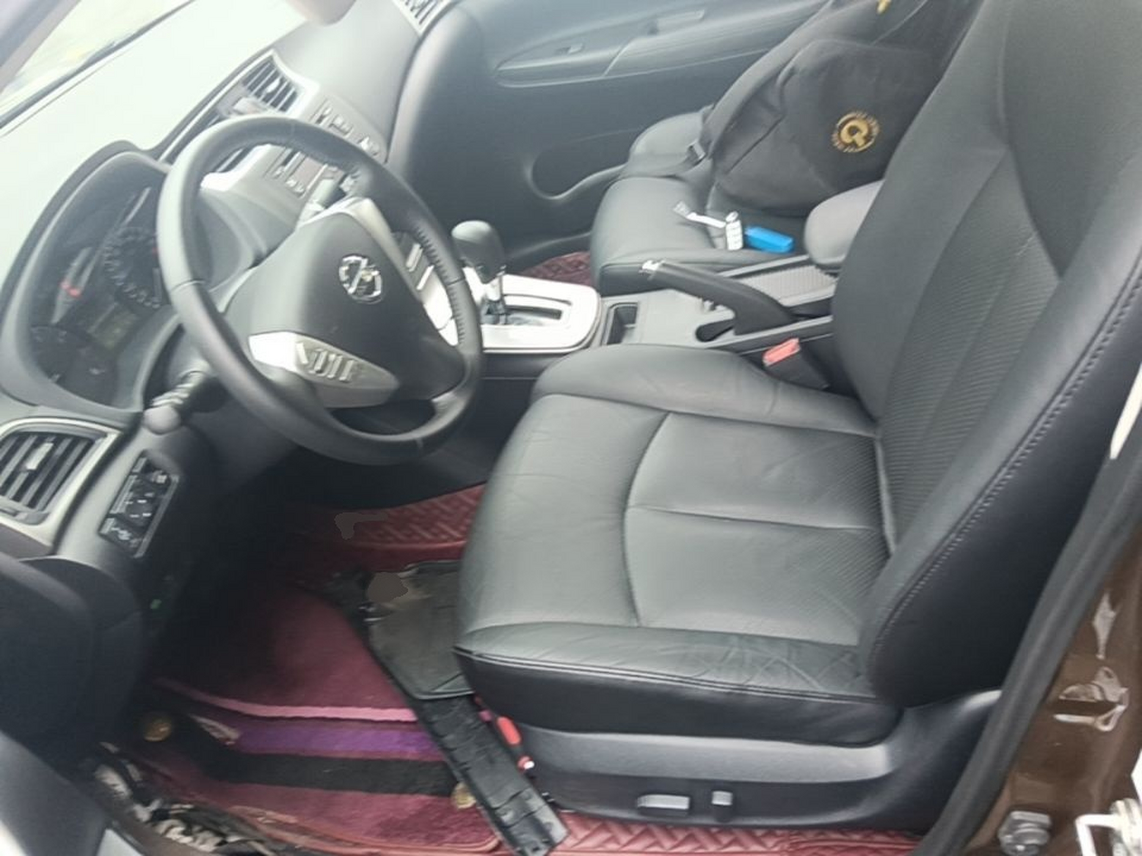 Avant de la voiture