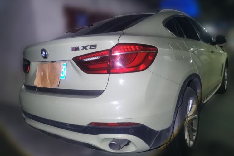 Used BMW X6 2017 xDrive28i Rear Right 45 Deg
