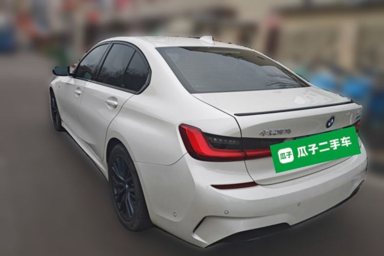 Used BMW 3 Series 2021 Second Facelift 325Li M Sport Night Edition Package Rear Left 45 Deg