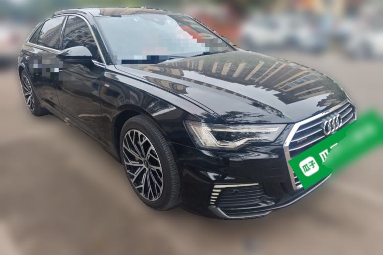 Used Audi A6L New Energy 2020 55 TFSI e quattro Front Right 45 Deg