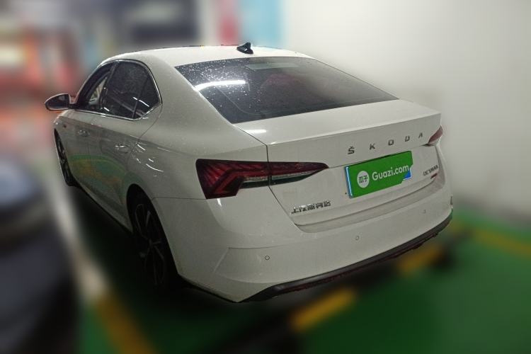 Used Skoda Octavia 2021 PRO TSI280 DSG Luxury Edition Rear Left 45 Deg