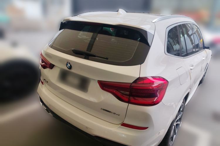 Used BMW X3 2020 xDrive30i Luxury Model with M Sport Package Rear Right 45 Deg