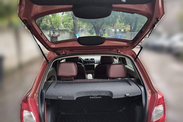 Used Skoda Fabia 2012 1.4L Automatic Crystal Edition Trunk